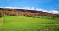 Autumn View from Johns Creek Mountain Royalty Free Stock Photo