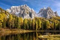 Antorno lake, Misurina. Italy