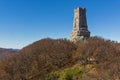 Autumn view of Monument to Liberty Shipka, Bulgaria Royalty Free Stock Photo