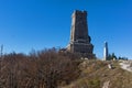 Autumn view of Monument to Liberty Shipka, Bulgaria Royalty Free Stock Photo