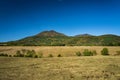 The Autumn View of the Peaks of Otter, Bedford, Virginia, USA Royalty Free Stock Photo