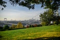 10 November 2020 Istanbul Turkey. Fatih Sultan Mehmet Bridge. Royalty Free Stock Photo