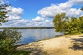 Autumn view of Wannsee lake in Berlin, Germany