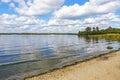 Autumn view of Wannsee lake in Berlin, Germany