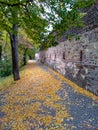 Autumn at Vysehrad Castle, Prague Royalty Free Stock Photo