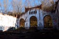 Nizhny Novgorod, an abandoned Kazan railway station on the bank of the Oka River .