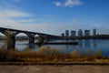 Nizhny Novgorod, view from the mountainous part of the city .