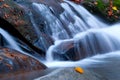 Autumn waterfall