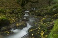 Autumn waterfall