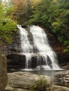 Autumn Waterfall Falling Water Nature Rocks