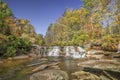 Autumn Waterfall Royalty Free Stock Photo