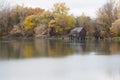 Autumn watermill