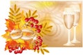 Autumn wedding banner