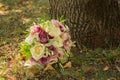 Autumn wedding bouquet