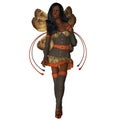 Autumn Wings African American Faerie