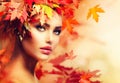 Autumn Woman Portrait