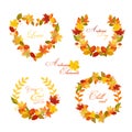 Autumn Wreath - Banners and Tags