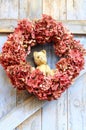 Autumn Wreath and Vintage Ted