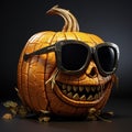 Autumn& x27;s coolest party guests - pumpkins in sunglasses - bring a fresh and playful vibe to the Halloween celebration