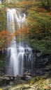 Autumn Yunshen waterfall in New Taipei City Sanxia District, New Taipei City, Taiwan Royalty Free Stock Photo