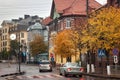 Autumn in Zelenogradsk (Cranz). Royalty Free Stock Photo