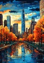 The Autumnal City: A River Runs Through It