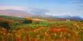 Autumnal colors in Gorbea Royalty Free Stock Photo