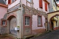 Autumnal detailed view of the French town of Ribeauville in Alsace