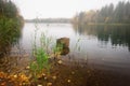 Autumnal lake Royalty Free Stock Photo