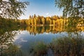 Autumnal lake