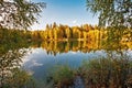 Autumnal lake