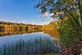 Autumnal lake