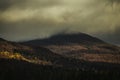 Autumnal landscape of Bieszczady Mounstains