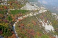 Autumnal mountain scenery Royalty Free Stock Photo