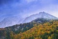 Autumnal mountains of Lucern