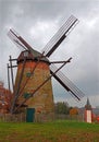 A autumnal smock wind mill