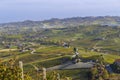 autumnal vineyards, Piedmont, Italy Royalty Free Stock Photo