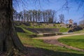 Autun in France, the roman theatre Royalty Free Stock Photo