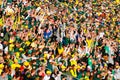 Autzen Stadium Crowd In Eugene Oregon Royalty Free Stock Photo
