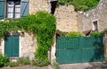 Auvers sur Oise , France - august 14 2016 : picturesque village in summer Royalty Free Stock Photo