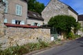 Auvers sur Oise , France - august 14 2016 : picturesque village in summer Royalty Free Stock Photo