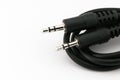 AUX CABLE Royalty Free Stock Photo