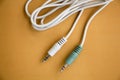 Aux Cable Royalty Free Stock Photo