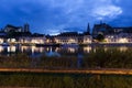 Auxerre along Yonne River