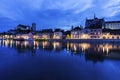 Auxerre along Yonne River