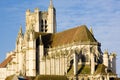 Auxerre Cathedral Royalty Free Stock Photo