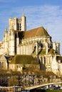 Auxerre Cathedral Royalty Free Stock Photo