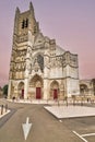 Auxerre Cathedral Saint Etienne. Burgundy France