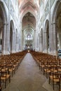 Auxerre Cathedral Saint Etienne. Burgundy France