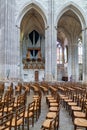 Auxerre Cathedral Saint Etienne. Burgundy France